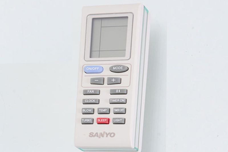 điều khiển máy lạnh sanyo