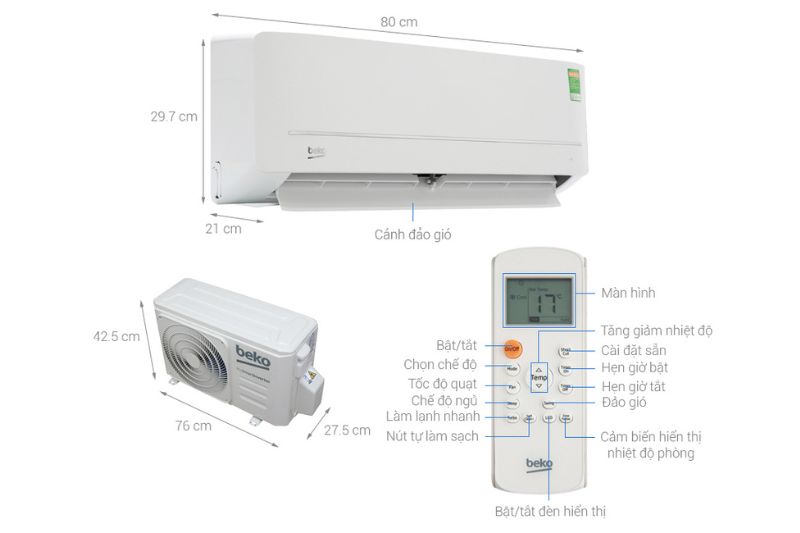 máy lạnh beko