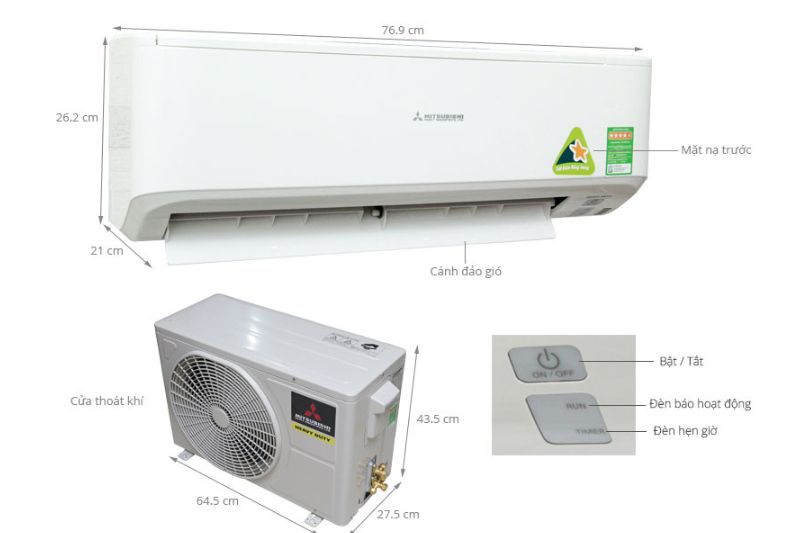 máy lạnh mitsubishi nội địa nhật