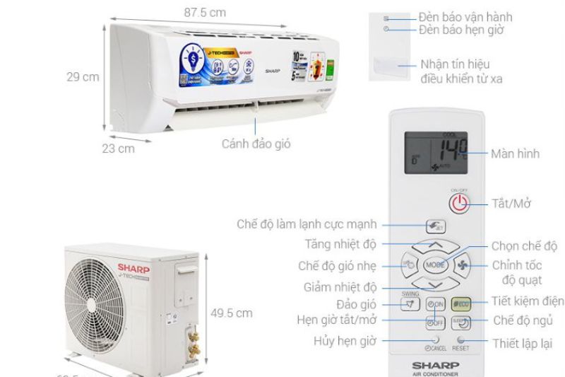 máy lạnh sharp