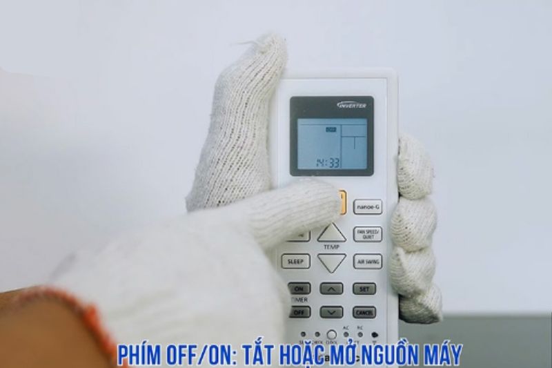 phím on off
