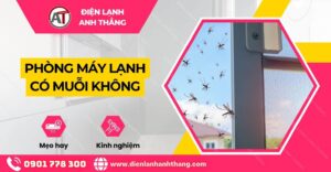 phòng máy lạnh có muỗi không Điện lạnh Anh Thắng