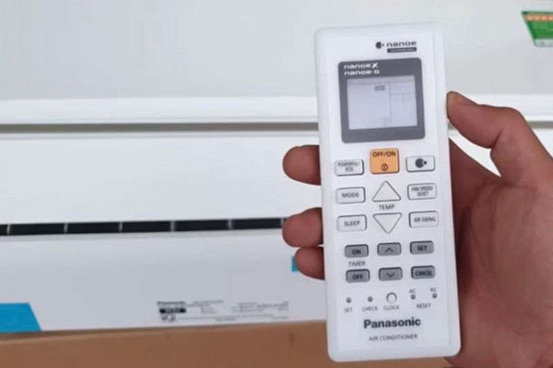 remote điều hòa panasonic