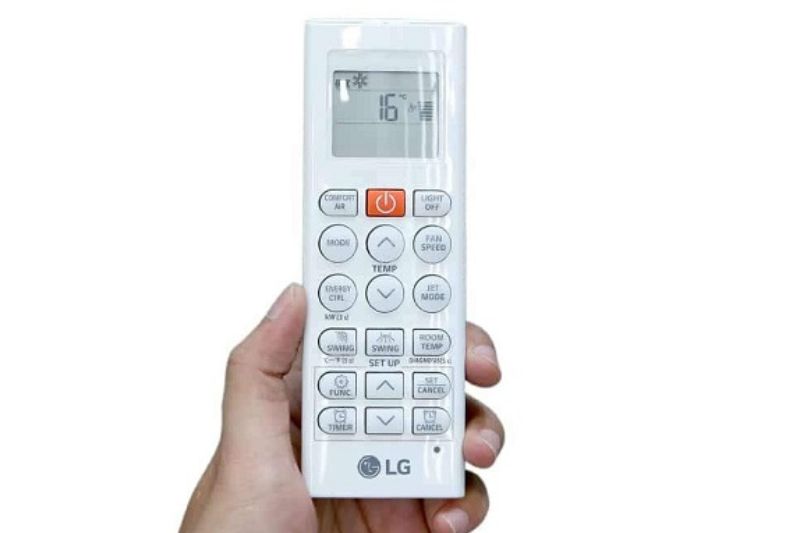 remote máy lạnh lg bị ướt