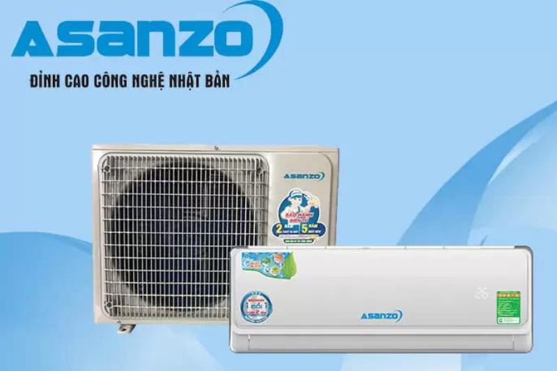 thương hiệu máy lạnh asanzo