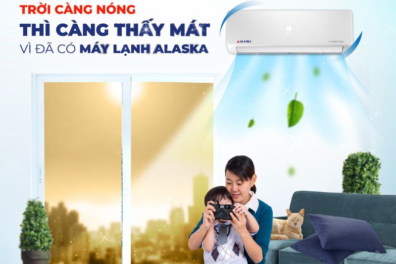 tính năng máy lạnh alaska