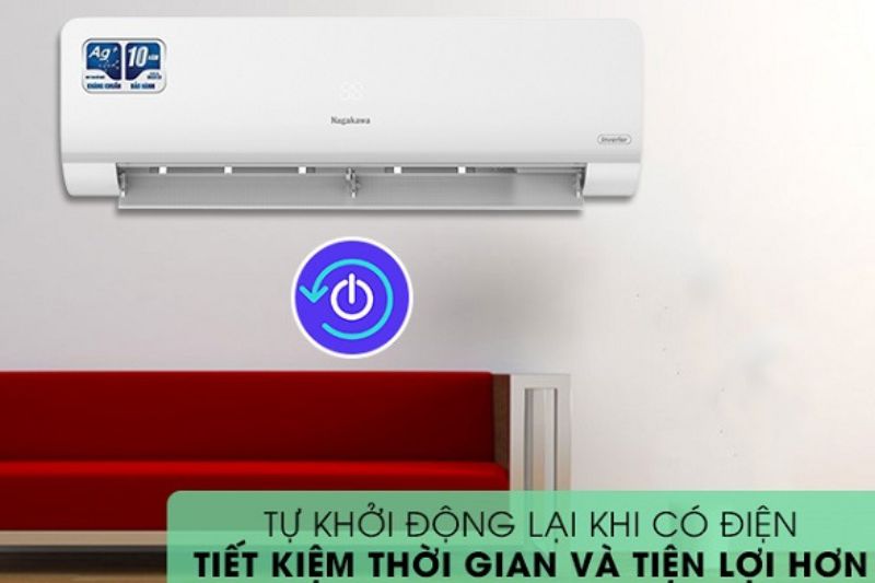 tự khởi động lại khi có điện