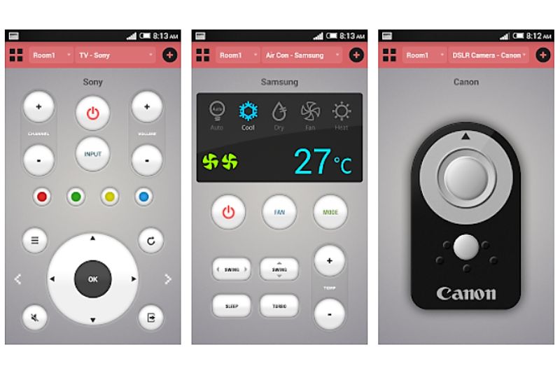 Ứng dụng ASmart Remote IR