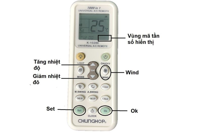 Cách Chỉnh Remote Máy Lạnh K 1028e Đơn Giản Và Chi Tiết Nhất 2025 cách đổi chế độ