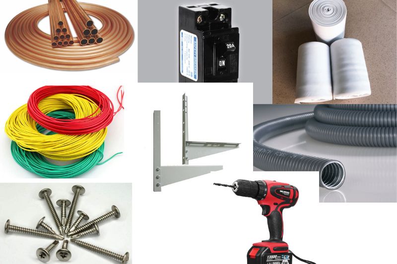 dụng cụ lắp máy lạnh