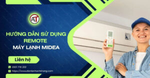 hướng dẫn sử dụng remote máy lạnh midea Điện lạnh Anh Thắng