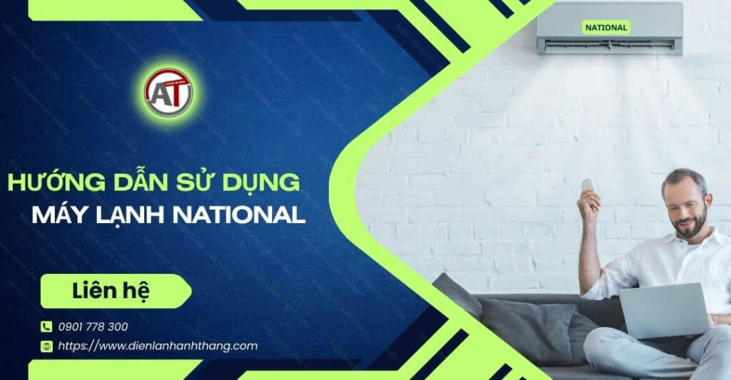 hướng dẫn sử dụng remote máy lạnh national Điện lạnh Anh Thắng