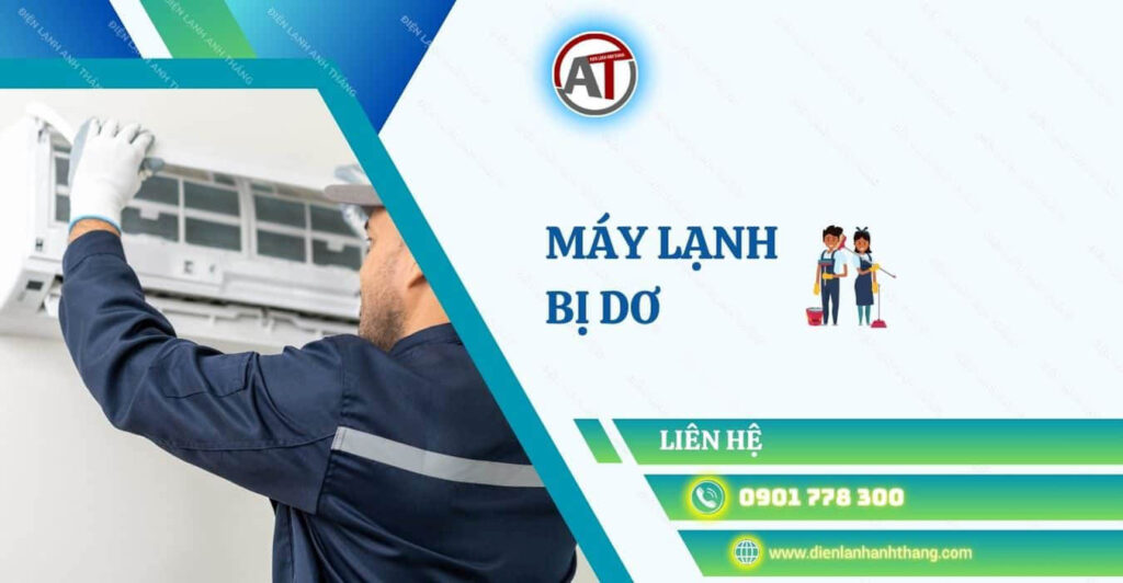 máy lạnh bị dơ Điện lạnh Anh Thắng