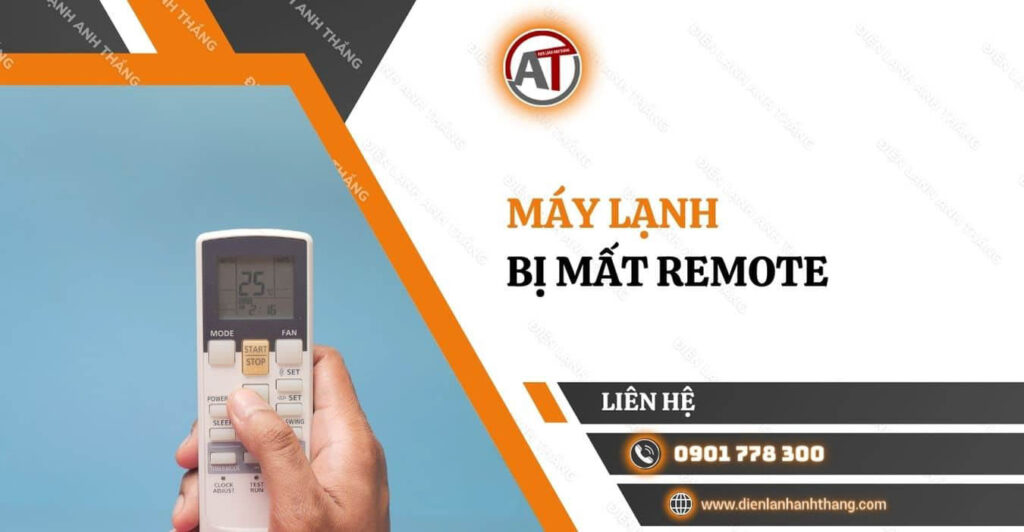 máy lạnh bị mất remote Điện lạnh Anh Thắng