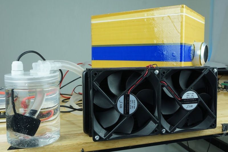 Tip: Cách Làm Máy Lạnh Mini Tự Chế Đơn Giản Ngay Tại Nhà 2025 máy lạnh thùng xốp