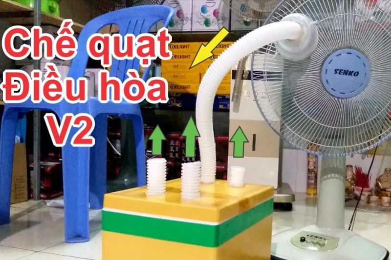 máy lạnh tự chế