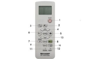 remote máy lạnh sharp inverter