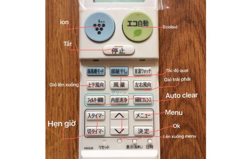 remote máy lạnh toshiba nội địa