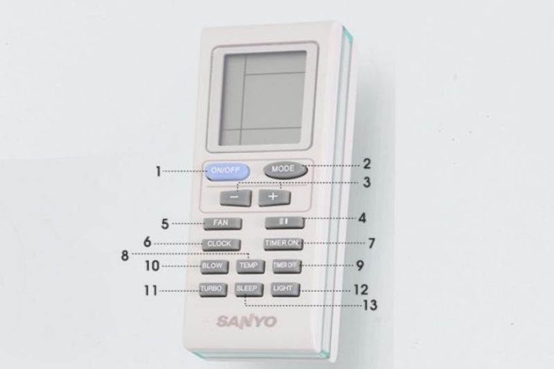 remote sanyo