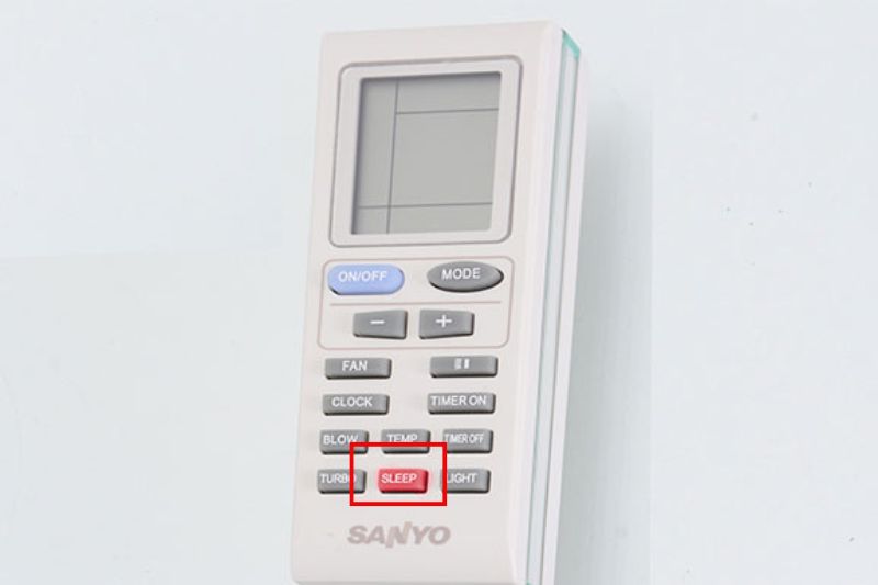 Tip Hướng Dẫn Sử Dụng Remote Máy Lạnh Sanyo Chi Tiết Nhất 2025 sleep sanyo