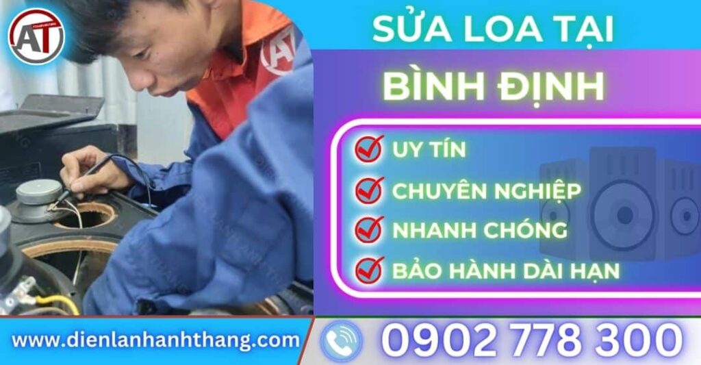 Sửa loa tại Bình Định Điện lạnh Anh Thắng