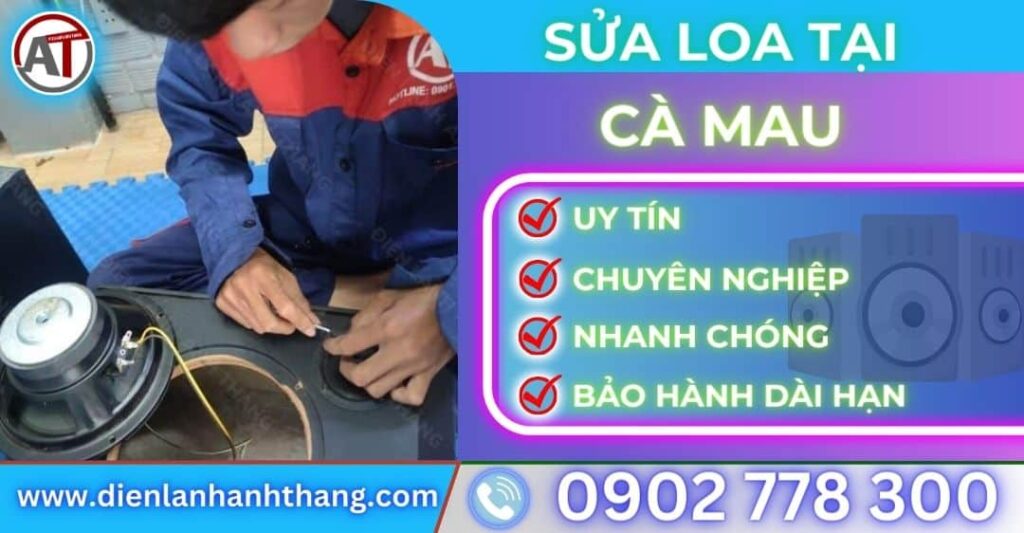 Sửa loa tại cà mau Điện lạnh Anh Thắng