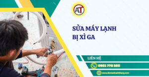 sửa máy lạnh bị xì ga Điện lạnh Anh Thắng