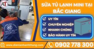 Sửa tủ lạnh mini tại Bắc giang Điện lạnh Anh Thắng