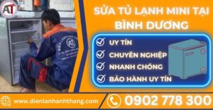 Sửa tủ lạnh mini tại Bình Dương Điện lạnh Anh Thắng