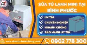 Sửa tủ lạnh mini tại bình phước Điện lạnh Anh Thắng