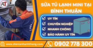 Sửa tủ lạnh mini tại bình thuận Điện lạnh Anh Thắng