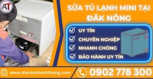Sửa tủ lạnh mini tại đăk nông Điện lạnh Anh Thắng