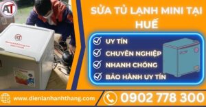 Sửa tủ lạnh mini tại huế Điện lạnh Anh Thắng