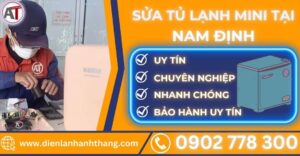 Sửa tủ lạnh mini tại nam định Điện lạnh Anh Thắng