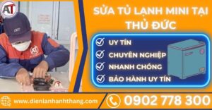 Sửa tủ lạnh mini tại thủ đức Điện lạnh Anh Thắng