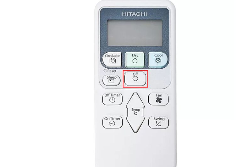 tắt máy lạnh hitachi
