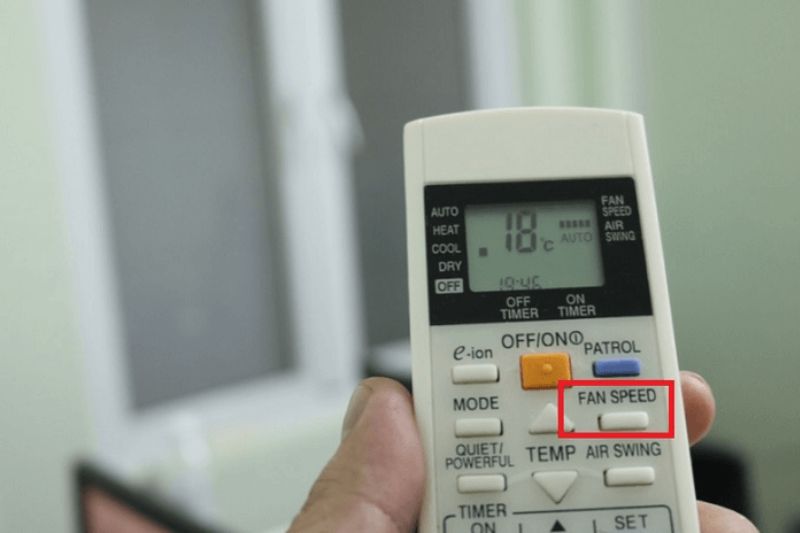 tốc độ quạt máy lạnh casper