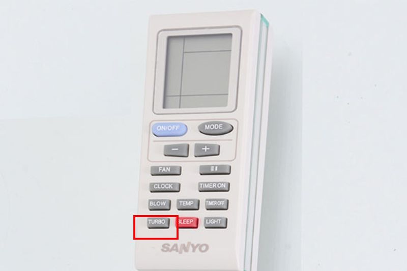 Cách Sử Dụng Điều Khiển Máy Lạnh Được Tối Ưu Và Hiệu Quả 2025 turbo sanyo