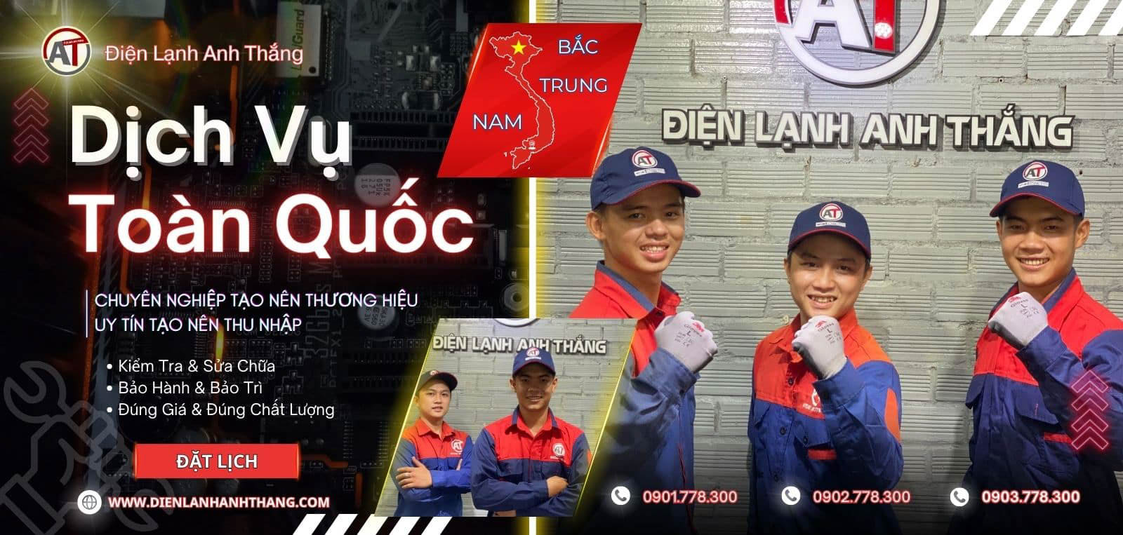 Banner sửa chữa toàn quốc Điện lạnh Anh Thắng
