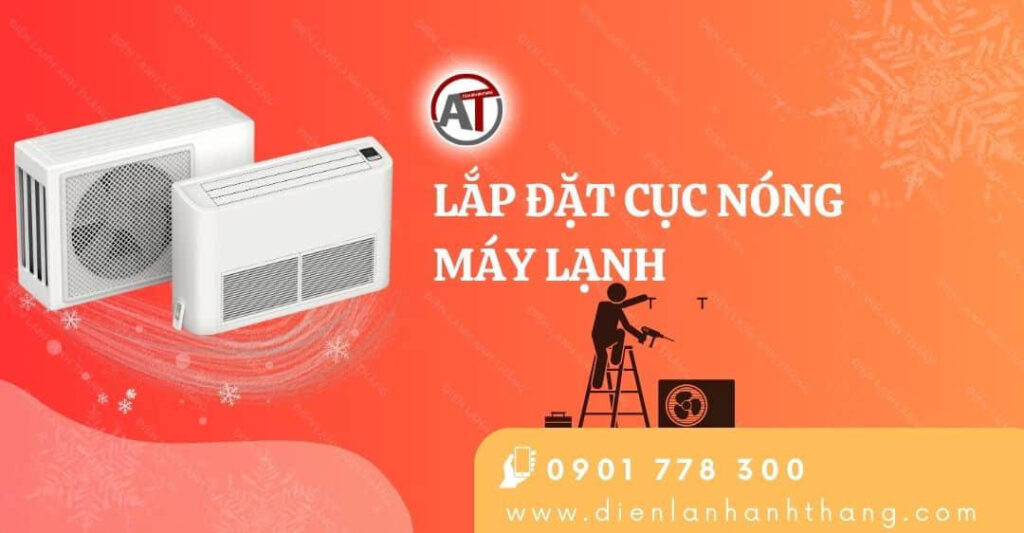 Cách Lắp Đặt Cục Nóng Máy Lạnh Chi Tiết Và Đúng Kỹ Thuật 2025 lắp đặt cục nóng máy lạnh Điện lạnh Anh Thắng