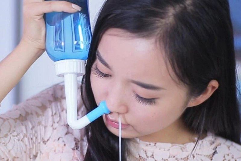 rửa mũi thường xuyên