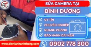 Sửa camera tại Bình dương Điện lạnh Anh Thắng