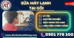 Sửa máy lạnh tại Gôi Điện lạnh Anh Thắng