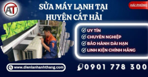 Sửa máy lạnh tại Huyện Cát Hải Điện lạnh Anh Thắng