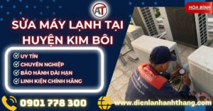 Sửa máy lạnh tại Huyện Kim Bôi Điện lạnh Anh Thắng