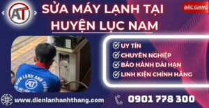 Sửa máy lạnh tại Huyện Lục Nam Điện lạnh Anh Thắng