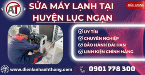 Sửa máy lạnh tại Huyện Lục Ngạn Điện lạnh Anh Thắng