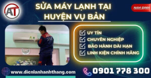 Sửa máy lạnh tại Huyện Vụ Bản Điện lạnh Anh Thắng