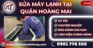 Sửa máy lạnh tại Quận Hoàng Mai Điện lạnh Anh Thắng