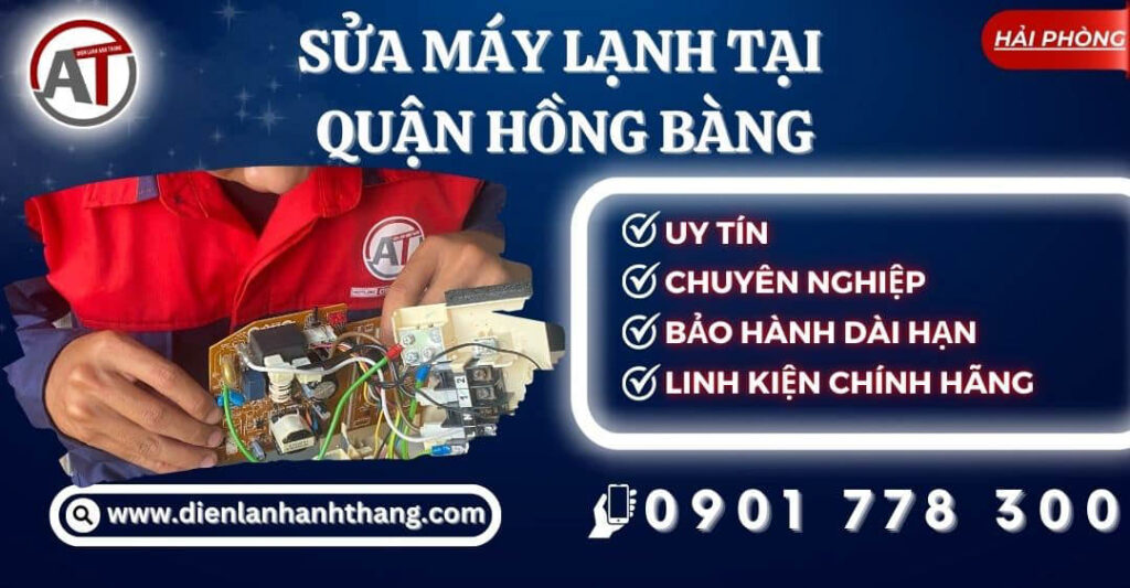 Sửa máy lạnh tại Quận Hồng Bàng Điện lạnh Anh Thắng
